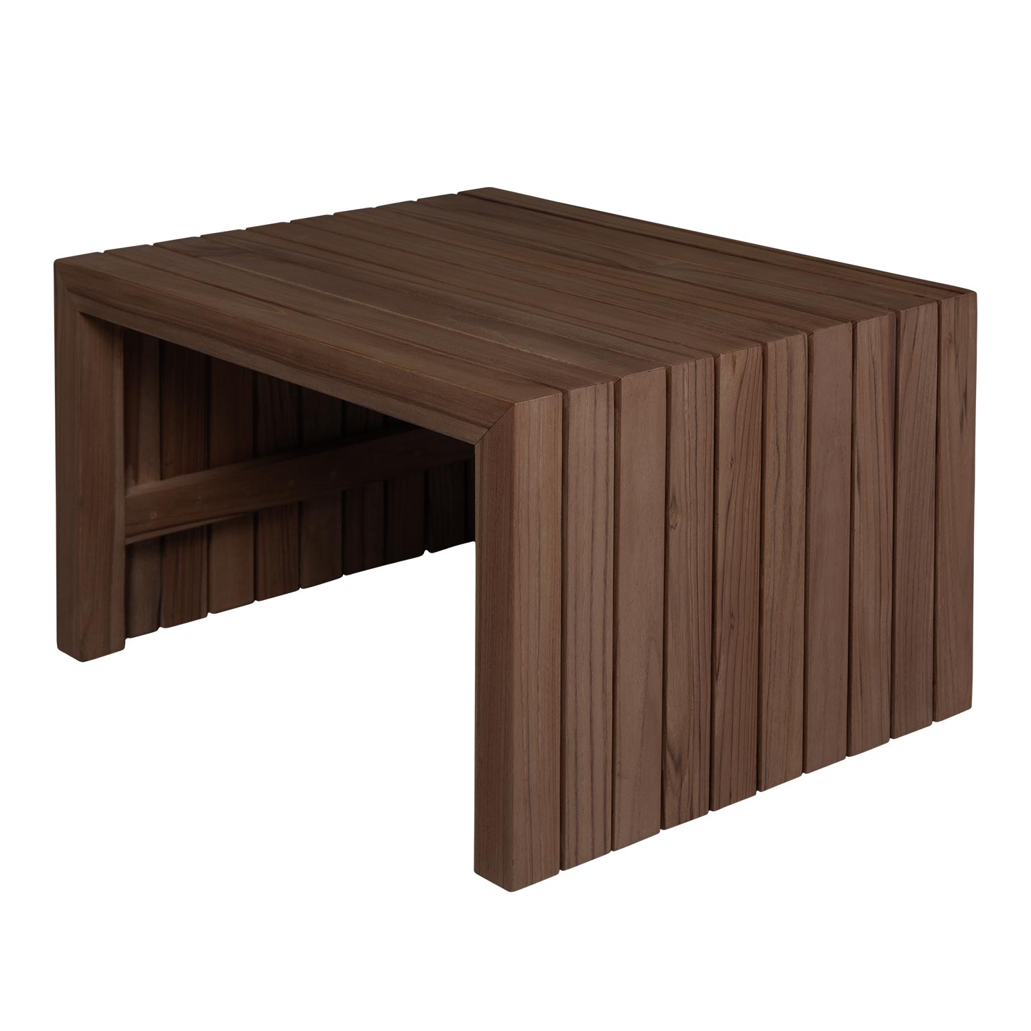 Dabassy Select Stool premium loungeskammel i varmebehandlet asketræ